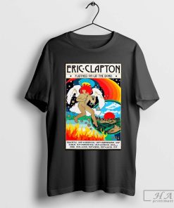 Eric Clapton Further On Up The Road EU Tour 2024 Poster Shirt