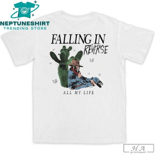 Falling In Reverse All My Life Cactus T-Shirt