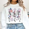 Funny 4th of July T-shirt, Retro America Shirt, Dancing Skeleton Tee