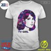 Funny TV Girl Flower Girl T-shirt