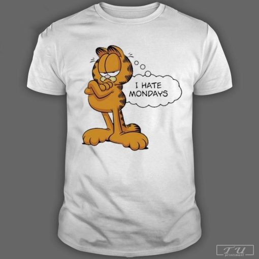 Garfield I Hate Mondays Shirt, Garfield Funny Shirt