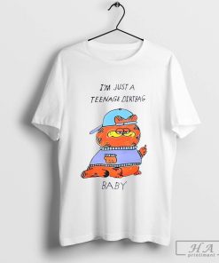 Garfield I’m Just a Teenage Dirtbag Baby Shirt