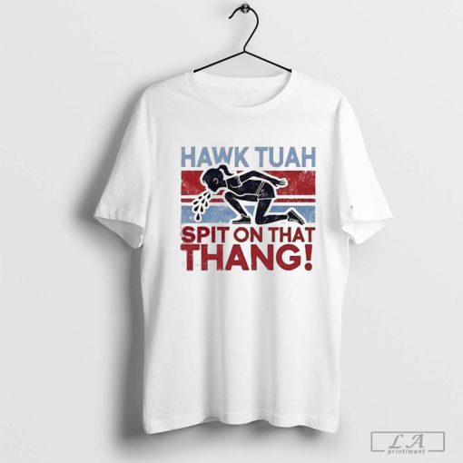 Girl Hawk Tuah Spit On That Thang Funny Hawk Tuah T-shirt, Hawk Tuah Shirt