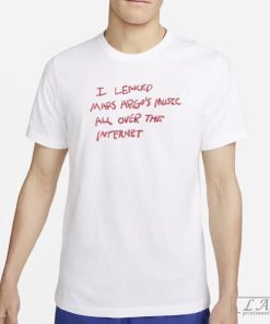 I Leaked Mars Argo's Music Shirt