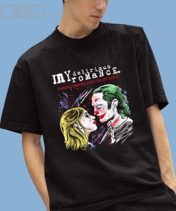 Joker and Harley Quinn’s My Delirious Romance three cheers for crazy love shirt