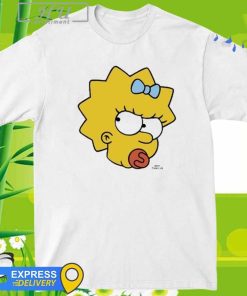 Manicita Wearing The Simpsons Maggie Angry Big Face shirt