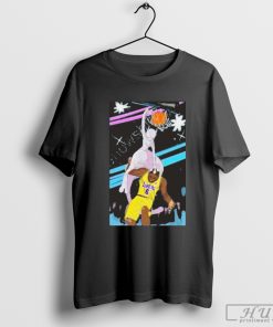 Mewtwo Dunking On Lebron James T-Shirt