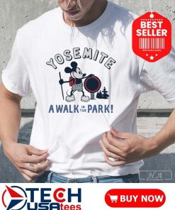 Mickey Yosemite a walk in the park shirt