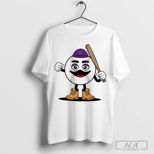 Mr. Grimace New York Mets baseball mascot shirt