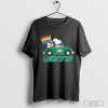 NFL New York Jets Snoopy Peanuts LGBT Flag T Shirt