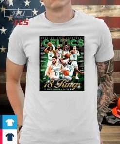 2023-2024 NBA Champions Celtics 18 Rings The Greatest Franchise Of All Time Slam Presents Celtics Shirt, hoodie and long sleeve tee