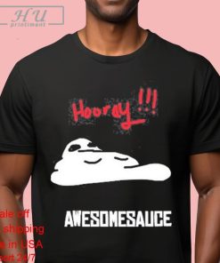 Official Berdyaboi Hooray Awesomesauce t-shirt