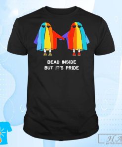 Official Dead Inside But It’s Pride Ghosts T-shirt