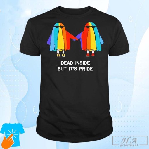 Official Dead Inside But It’s Pride Ghosts T-shirt