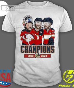 Florida Panthers Team Cartoon Champions 2024 T-Shirt