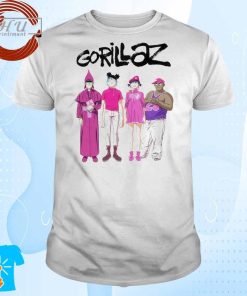 Gorillaz Cracker Island Standing Group T-Shirt