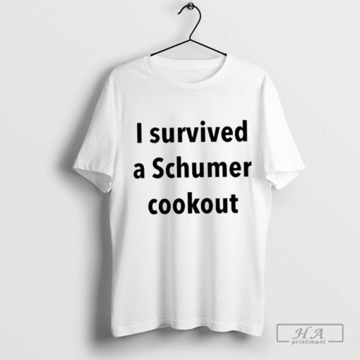 Official I Survived A Schumer Cookout Tee Shirt