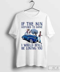 Official Led Zeppelin Thank You I Love You If The Sun Refused To Shine T-Shirt