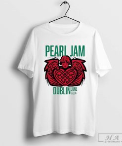 Official Pearl Jam Dark Matter World Tour Europe Dublin, Ireland June 22, 2024 Event T-Shirt