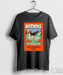 Official Ratboys Thalia Hall Chicago, IL 11 29 24 Tour Poster shirt