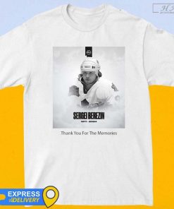 Official Sergei Berezin 1971-2024 Thank You For The Memories shirt