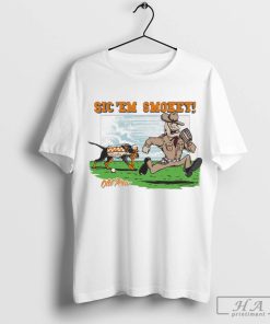 Official Sic ‘Em Smokey Baseball Pocket 2024 T-shirt