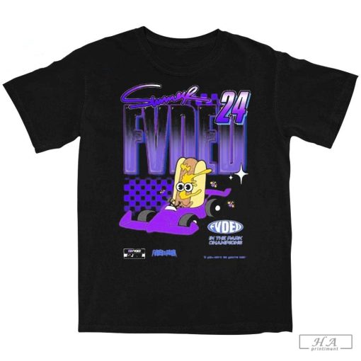 Official Summer Fvded In The Park Glizzykart Racer T-Shirt