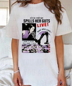 Olivia Guts Tour Shirt, Guts Tour 2024 Sweatshirt Shirt, 2024 Concert Shirt, Guts Tee