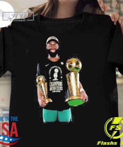 Original Jaylen Brown Boston Champions 2024 Defining Moments T-Shirt