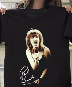 Pat Benatar Signature Shirt Gift For Fans Unisex S-4XL Shirt Hot Trending Shirt Vintage Fan Gift Tee Birthday Gift