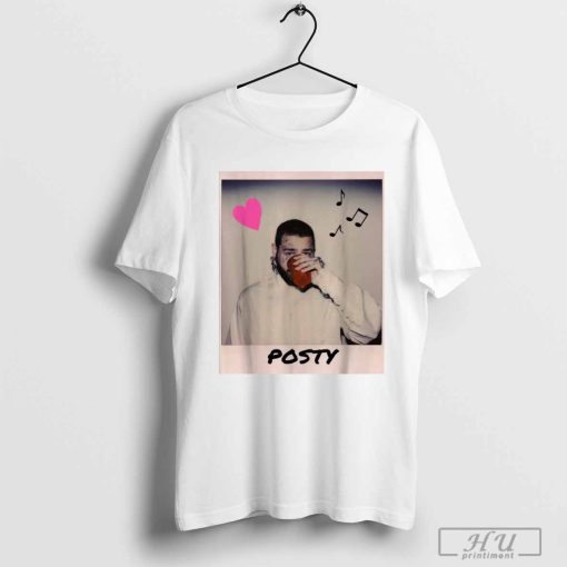 Posty Poloroid- Post Malone Inspired Women's Cropped T-shirt, Trending Unisex Cotton T-shirt