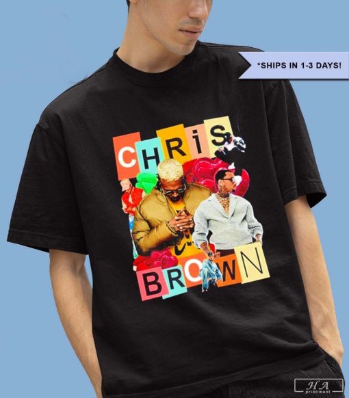 Premium Chris Brown T-shirt 11 Tour 2024 Concert T-shirt