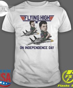 Premium Flying High On Independence Day Smoke T-shirt