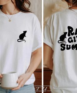 Rat Girl Summer Shirt, Rat Lover Gift Shirt, Funny Mouse Rat Shirt