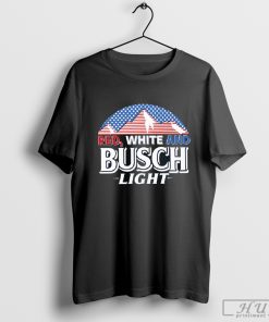 Red White and Busch Light 4th of July Shirt, Independence Day Shirt, 4th of July Party Shirt,Red White and Busch Light Shirt, Patriotic Tee