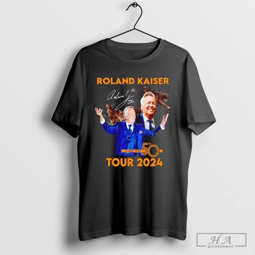 Roland Kaiser 50 Jahre 50 hits Tour 2024 shirt