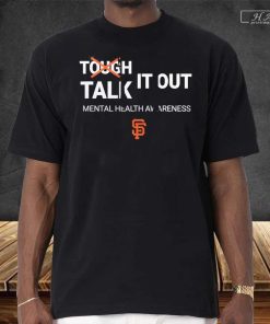 San Francisco Giants Baseball Mental Health Awareness Month shirt