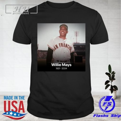 San francisco giants legend and hall of famer willie mays died tuesday afternoon the sf giants confirmed he was 93 shirt