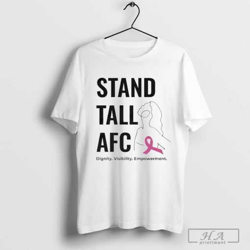 Stand Tall AFC – Logo Flowy Dignity Visibility Empowerment T-shirt