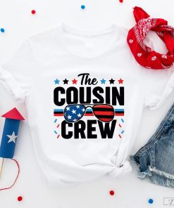 The Cousin Crew Shirt, 4th of July Shirt, Independence Day Shirt, Patriotic Shirt