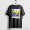 The used screaming for something shirt