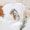 Tiger Shirt, Gift for Tiger Lover, Watercolor Tiger Shirt