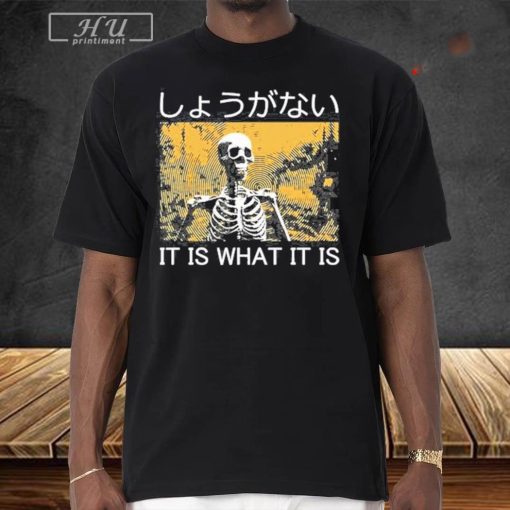 Tokyo-Tiger It Is What It Is Skeleton Washed T-Shirt