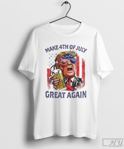 Trump Make Fourth Of July Great Again America T-Shirt