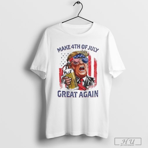 Trump Make Fourth Of July Great Again America T-Shirt