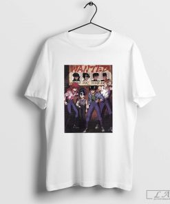 Wanted Kurama Hiei Yusuke Kuwabara Shirt