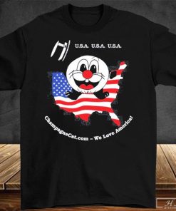 We Love America Champagne T-Shirt