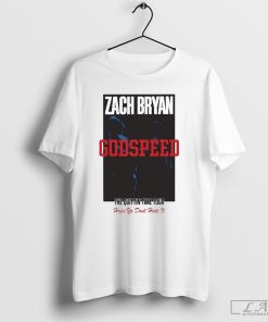 Zach Bryan Godspeed White Shirt