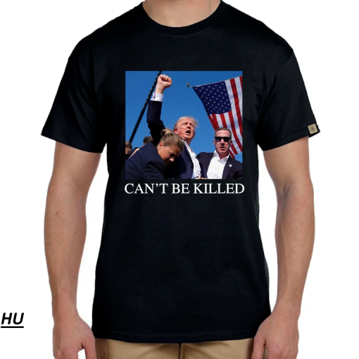 Trump Shot T-Shirt "Can't Be Killed" - FREE with Subscription