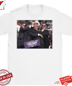 The Champ Is Here Trump Shot Shirt